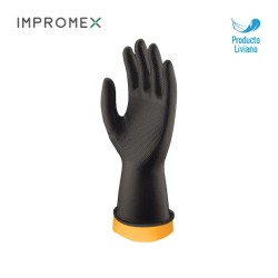 Guantes de látex bicolor...