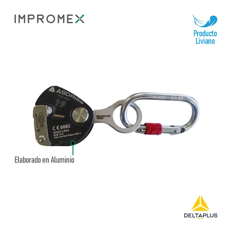 Salvacaídas para cuerda
