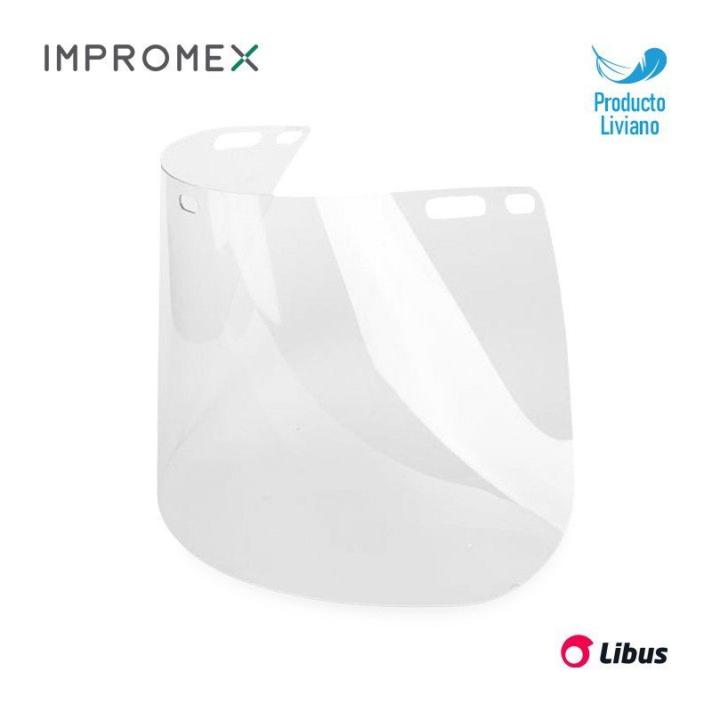 Protector Facial | Visor Plano Transparente Libus