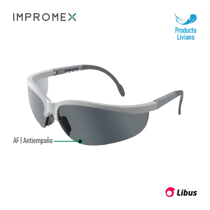 Gafas oscura de seguridad MIG AF antiempaño Libus