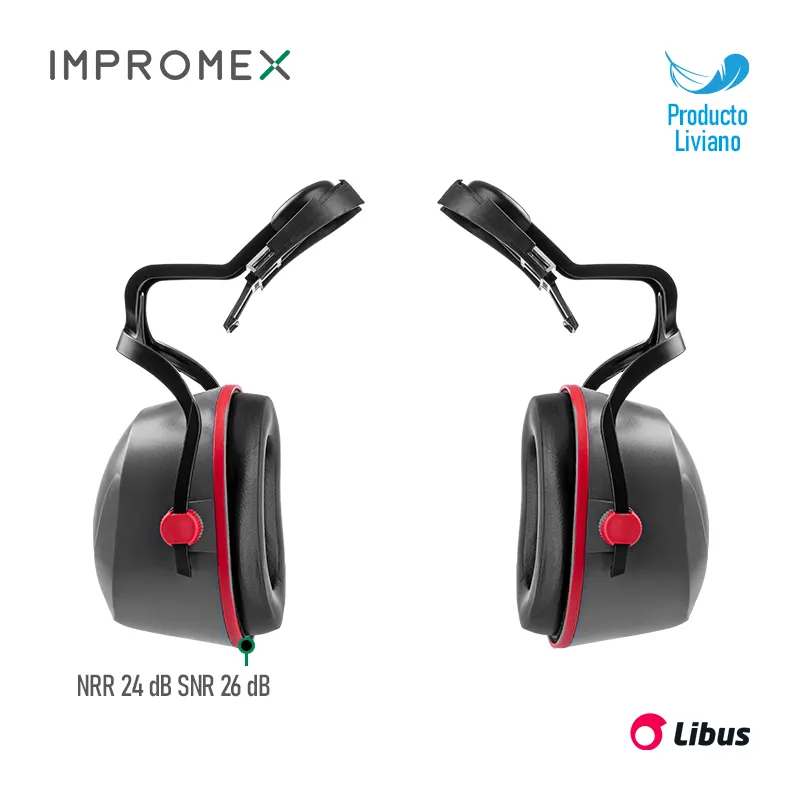 Orejeras L-360 para Casco Full Brim Libus - Imagen 2