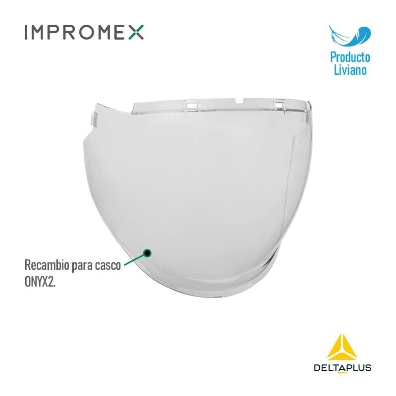Visera de policarbonato para Casco Onyx2 Delta Plus