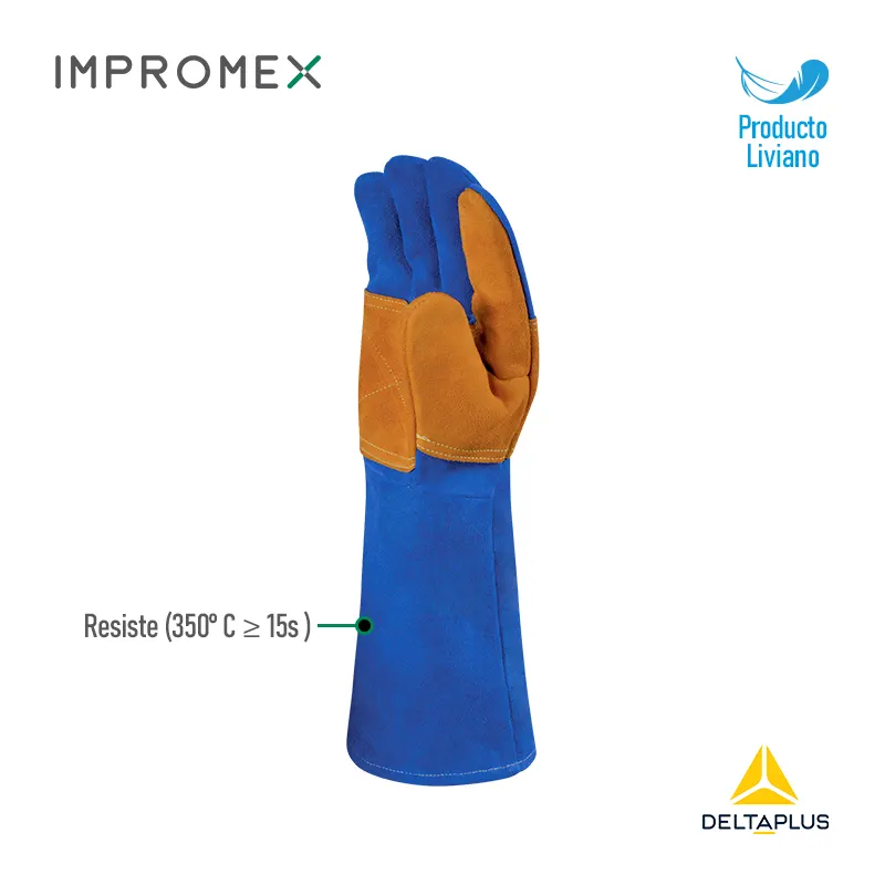Guantes Térmicos de cuero reforzado Delta Plus - Imagen 2