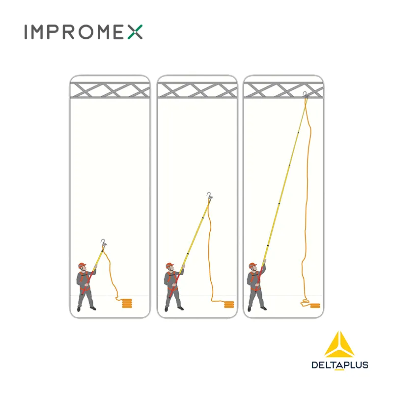 Pértiga Telescópica de 5 Tramos Delta Plus - Imagen 3